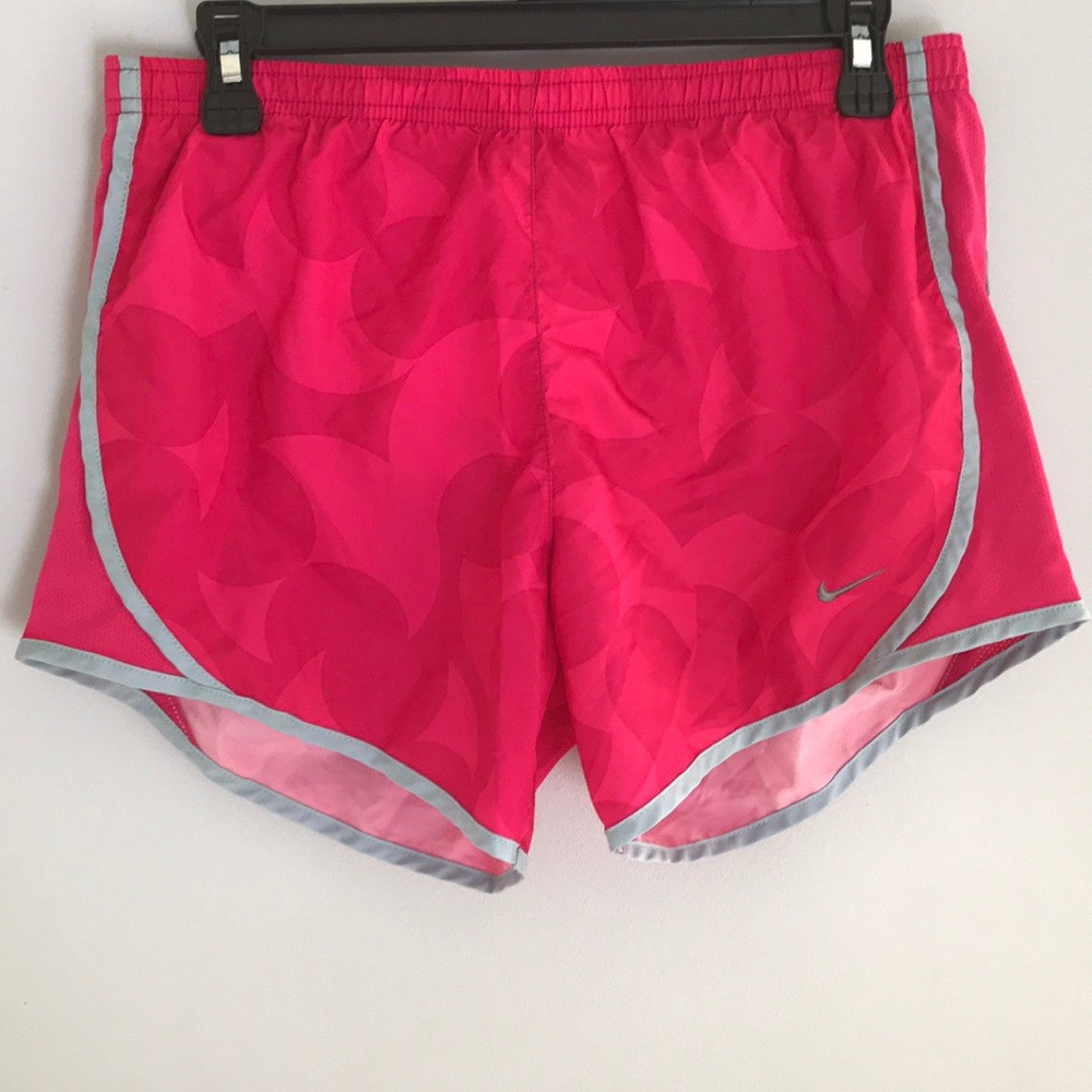 Kids Nike tempo running shorts pink